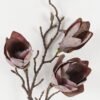 Artificial Flower 28*28*50cm Autumn mangnolia *3 single stem GS-58823031-Z1 Single Flowers 3,000+ sqm showroom with thousands of artificial flowers, plants & trees ready for global sourcing.