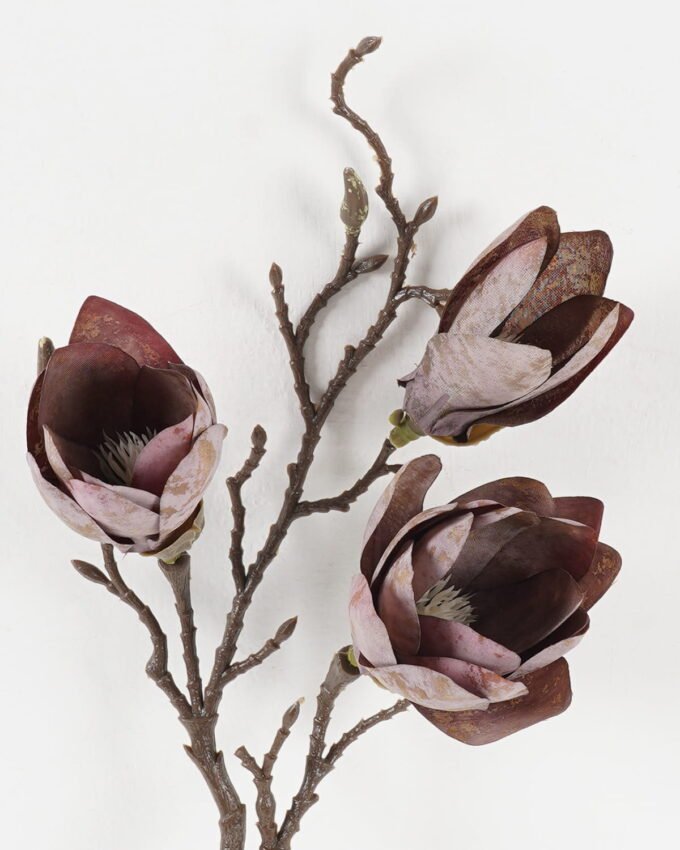 Artificial Flower 28*28*50cm Autumn mangnolia *3 single stem GS-58823031-Z1 Single Flowers 3,000+ sqm showroom with thousands of artificial flowers, plants & trees ready for global sourcing.