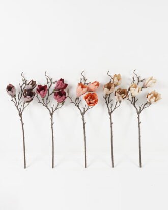 Artificial Flower 28*28*50cm Autumn mangnolia *3 single stem GS-58823031 2024Feb YeahFlower is one of Chinese leading OEM manufacturers and exporters , supplying the silk flowers, wholesale artificial trees