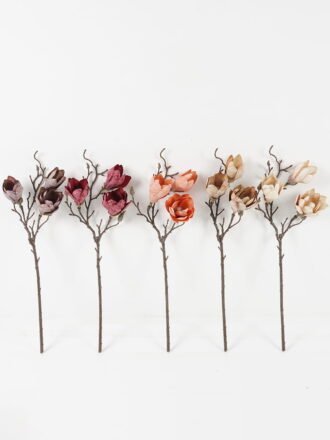 Artificial Flower 13*13*62cm Autumn Ranunculus *5 singel stem GS-58823030-W1 Single Flowers 3,000+ sqm showroom with thousands of artificial flowers, plants & trees ready for global sourcing.