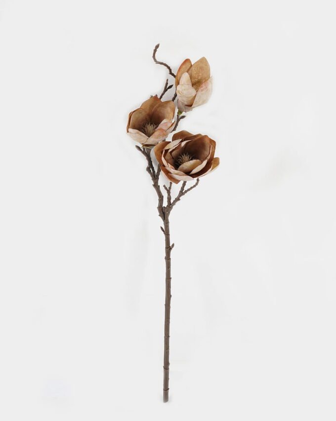 Artificial Flower Autumn mangnolia 3 single stem GS-58823031_3 Artificial Flower 28*28*50cm Autumn mangnolia *3 single stem GS-58823031 2024Feb YeahFlower is one of Chinese leading OEM manufacturers and exporters , supplying the silk flowers, wholesale artificial trees
