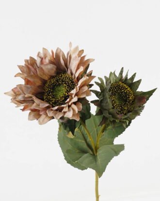 Artificial Flower 18*18*56cm Autumn sunflower *2 single stem GS-58823029 2024Feb YeahFlower is one of Chinese leading OEM manufacturers and exporters , supplying the silk flowers, wholesale artificial trees
