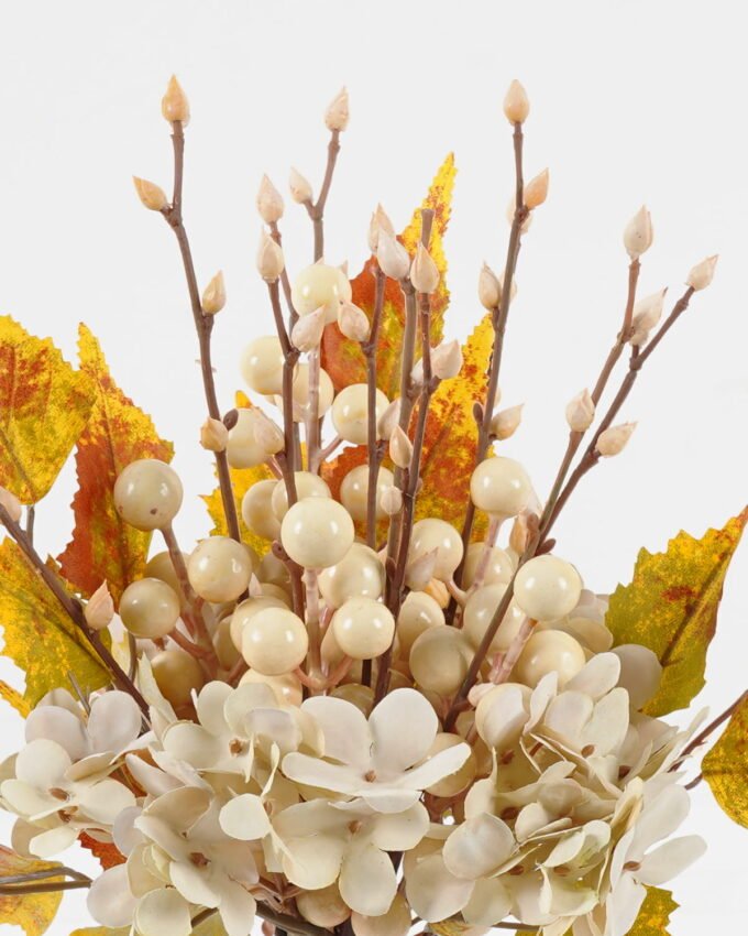 Artificial Flower 23*23*32cm Christmas fruit bush GS-27923071-W1 2024Jan YeahFlower is one of Chinese leading OEM manufacturers and exporters , supplying the silk flowers, wholesale artificial trees