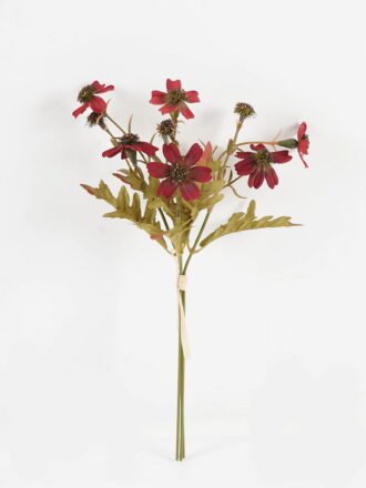 Artificial Flower 12*12*29cm Cineraria *3 bundle GS-16823105 Flowers Bush 3,000+ sqm showroom with thousands of artificial flowers, plants & trees ready for global sourcing.