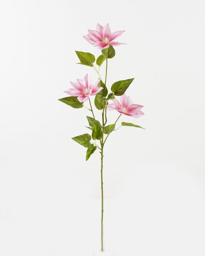 Artificial Flower Clematis 3 single stem 16 lvs GS-64923026_4 Artificial Flower 27*27*80cm Clematis *3 single stem/16 lvs GS-64923026 2024Jan YeahFlower is one of Chinese leading OEM manufacturers and exporters , supplying the silk flowers, wholesale artificial trees