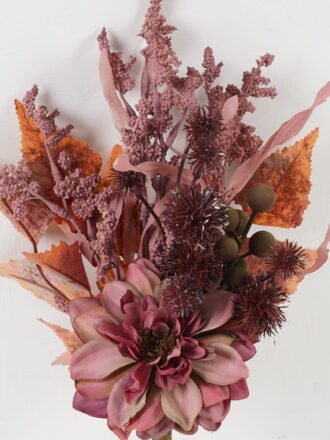 Artificial Flower 25*25*37cm Dahlia bush GS-27923073-G1 Flowers Bush 3,000+ sqm showroom with thousands of artificial flowers, plants & trees ready for global sourcing.
