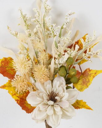 Artificial Flower 25*25*37cm Dahlia bush GS-27923073-W1 2024Jan YeahFlower is one of Chinese leading OEM manufacturers and exporters , supplying the silk flowers, wholesale artificial trees