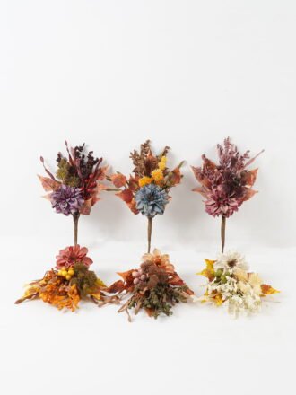 Artificial Flower 28*28*32cm Ear leaf bush GS-27923072-W1 Flowers Bush 3,000+ sqm showroom with thousands of artificial flowers, plants & trees ready for global sourcing.