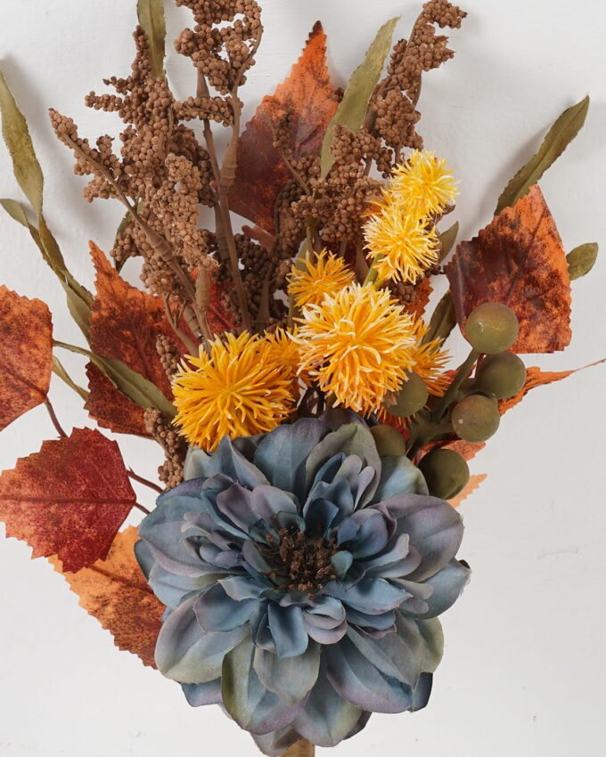 Artificial Flower 25*25*37cm Dahlia bush GS-27923073 2024Jan YeahFlower is one of Chinese leading OEM manufacturers and exporters , supplying the silk flowers, wholesale artificial trees