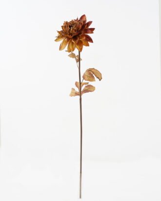 Artificial Flower 14*14*73cm Dahlia single stem(Burn the side) GS-128J23014-K1 2024Jan YeahFlower is one of Chinese leading OEM manufacturers and exporters , supplying the silk flowers, wholesale artificial trees
