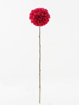 Artificial Flower 13*13*68cm Dahlia single stem GS-14519053R-W1 Single Flowers 3,000+ sqm showroom with thousands of artificial flowers, plants & trees ready for global sourcing.