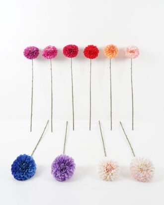 Artificial Flower 13*13*68cm Dahlia single stem GS-14519053R 2024Feb YeahFlower is one of Chinese leading OEM manufacturers and exporters , supplying the silk flowers, wholesale artificial trees