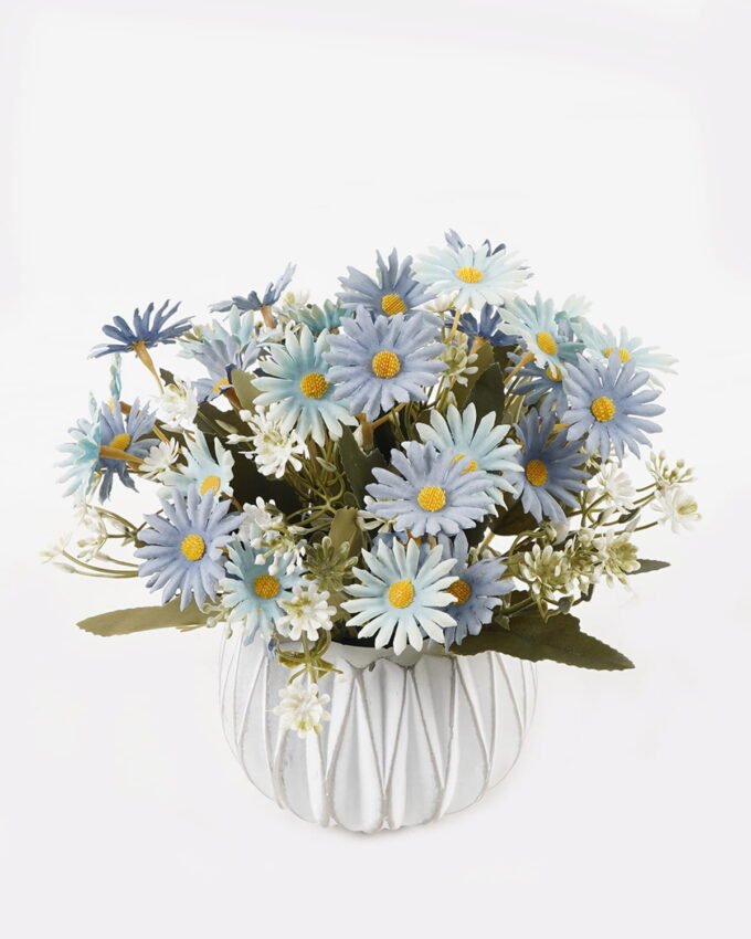 Artificial Flower Daisy in Cement pot GS-03323166_4 Artificial Flower 21*21*19cm Daisy in Cement pot GS-03323166 2024Jan YeahFlower is one of Chinese leading OEM manufacturers and exporters , supplying the silk flowers, wholesale artificial trees