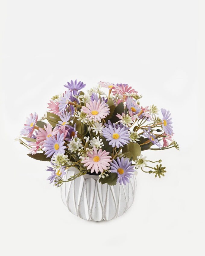 Artificial Flower Daisy in Cement pot GS-03323166_5 Artificial Flower 21*21*19cm Daisy in Cement pot GS-03323166 2024Jan YeahFlower is one of Chinese leading OEM manufacturers and exporters , supplying the silk flowers, wholesale artificial trees