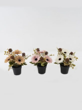 Artificial Flower 20*20*27cm Peony in PP pot GS-03323143-P1 Potted Flowers&Plants 3,000+ sqm showroom with thousands of artificial flowers, plants & trees ready for global sourcing.