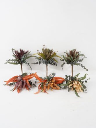 Artificial Flower 28*28*32cm Ear leaf bush GS-27923072-K1 Flowers Bush 3,000+ sqm showroom with thousands of artificial flowers, plants & trees ready for global sourcing.