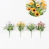 Artificial Flower 20*20*33cm Flower *6 bush GS-16823112 Flowers Bush 3,000+ sqm showroom with thousands of artificial flowers, plants & trees ready for global sourcing.