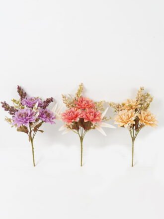 Artificial Flower 26*26*50cm Autumn mangnolia *3 bundle GS-58823032 Flowers Bush 3,000+ sqm showroom with thousands of artificial flowers, plants & trees ready for global sourcing.