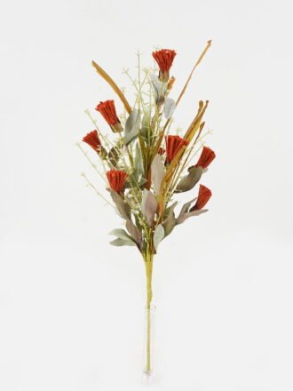 Artificial Flower 20*20*55cm Flower bush GS-71423017 Flowers Bush 3,000+ sqm showroom with thousands of artificial flowers, plants & trees ready for global sourcing.