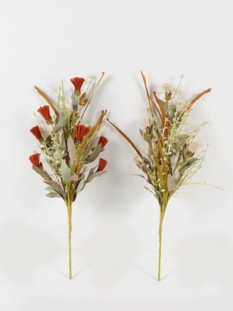 Artificial Flower 13*13*47cm Flower bush GS-71423016-P1 Flowers Bush 3,000+ sqm showroom with thousands of artificial flowers, plants & trees ready for global sourcing.