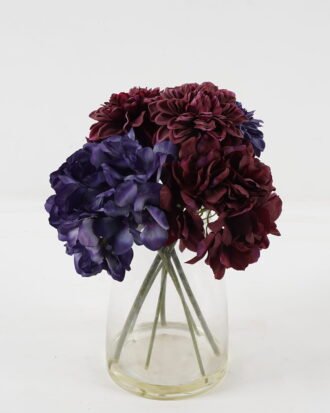 Artificial Flower 26*26*36cm Hydrangea *7 in Glass ware GS-52723012 2024Feb YeahFlower is one of Chinese leading OEM manufacturers and exporters , supplying the silk flowers, wholesale artificial trees