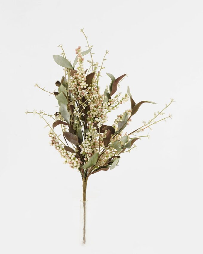 Artificial Flower 22*13*50cm Leaf bush GS-71423018-W1 2024Jan YeahFlower is one of Chinese leading OEM manufacturers and exporters , supplying the silk flowers, wholesale artificial trees