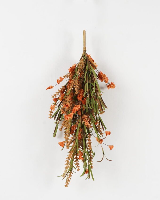 Artificial Flower 30*58cm Leaf hanging GS-71423020 Flowers Bush 3,000+ sqm showroom with thousands of artificial flowers, plants & trees ready for global sourcing.