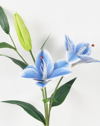 Artificial Flower 29*29*75cm Lily  *3 single stem/8 lvs GS-64923028-B1 2024Jan YeahFlower is one of Chinese leading OEM manufacturers and exporters , supplying the silk flowers, wholesale artificial trees