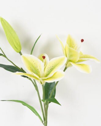 Artificial Flower 29*29*75cm Lily  *3 single stem/8 lvs GS-64923028 2024Jan YeahFlower is one of Chinese leading OEM manufacturers and exporters , supplying the silk flowers, wholesale artificial trees