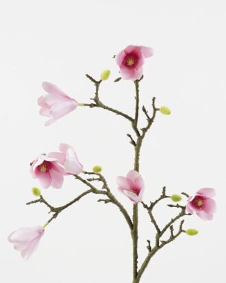 Artificial Flower H:88cm Magnolia spray*3 GVC-2282A-P1 2024Jan YeahFlower is one of Chinese leading OEM manufacturers and exporters , supplying the silk flowers, wholesale artificial trees