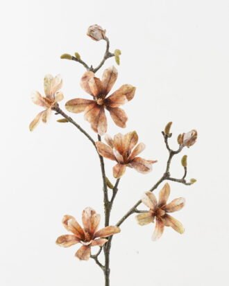 Artificial Flower 25*25*95cm Mangolia *7 single stem GS-15423048CONTI 2024Feb YeahFlower is one of Chinese leading OEM manufacturers and exporters , supplying the silk flowers, wholesale artificial trees