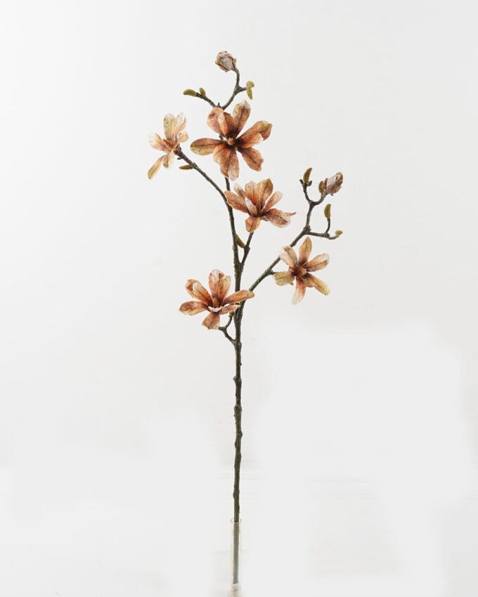 Artificial Flower 25*25*95cm Mangolia *7 single stem GS-15423048CONTI 2024Feb YeahFlower is one of Chinese leading OEM manufacturers and exporters , supplying the silk flowers, wholesale artificial trees
