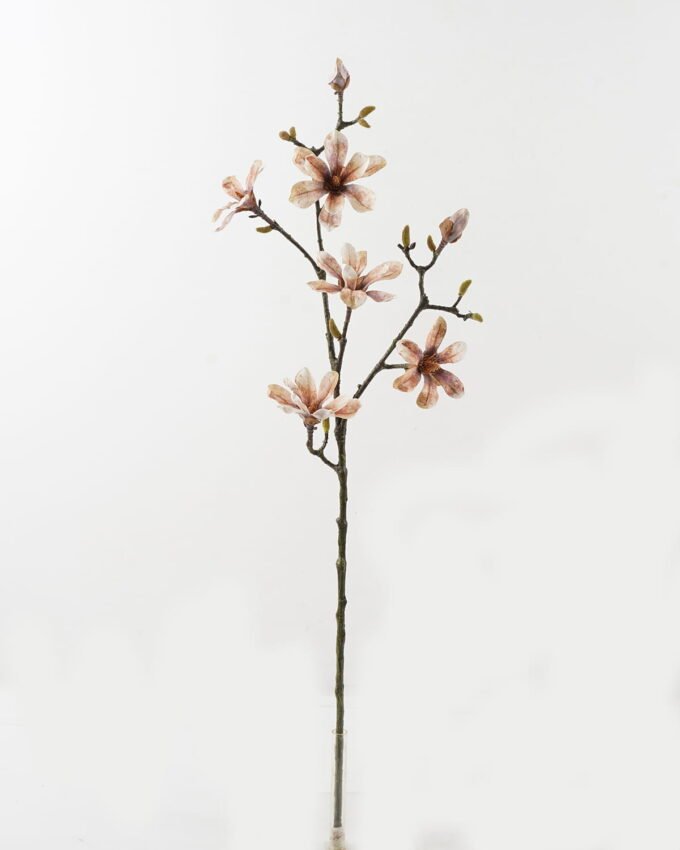 Artificial Flower 25*25*95cm Mangolia *7 single stem GS-15423048CONTI 2024Feb YeahFlower is one of Chinese leading OEM manufacturers and exporters , supplying the silk flowers, wholesale artificial trees