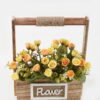 Artificial Flower Mini Rose in MDF pot GS-03323148-Y1_1 Artificial Flower 19*7.5*23.5cm Mini Rose in MDF pot GS-03323148-Y1 2024Jan YeahFlower is one of Chinese leading OEM manufacturers and exporters , supplying the silk flowers, wholesale artificial trees