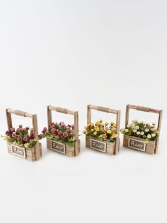 Artificial Flower 21*21*25cm Anemone in PP pot GS-03323144-P1 Potted Flowers&Plants 3,000+ sqm showroom with thousands of artificial flowers, plants & trees ready for global sourcing.