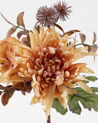 Artificial Flower 21*21*35cm Mum *3 bundle GS-05523061CONTI-Y1 2024Jan YeahFlower is one of Chinese leading OEM manufacturers and exporters , supplying the silk flowers, wholesale artificial trees