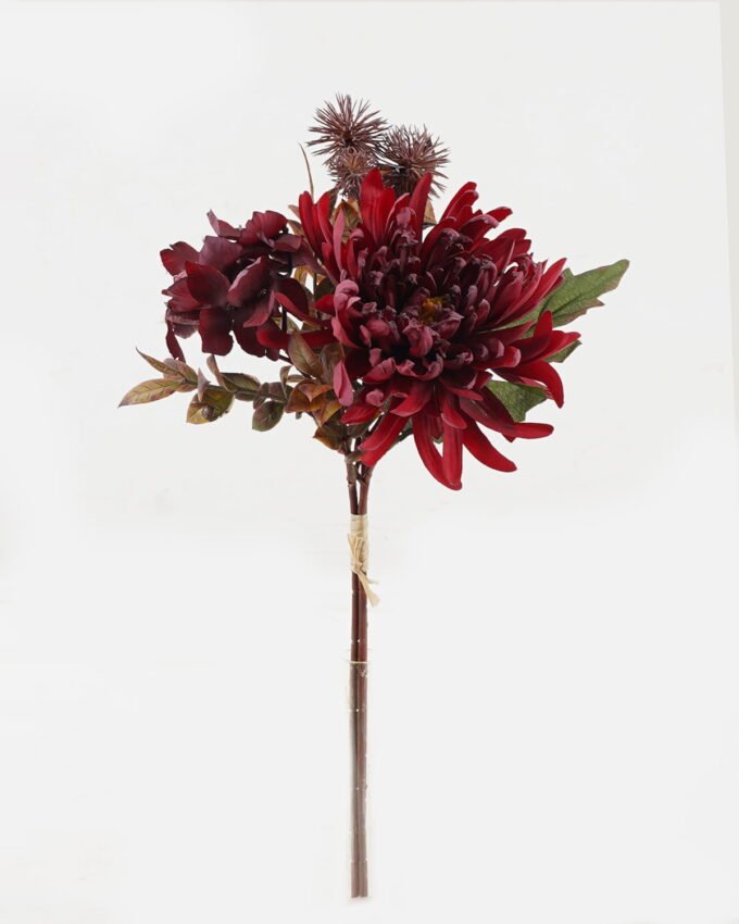 Artificial Flower 21*21*35cm Mum *3 bundle GS-05523061CONTI 2024Jan YeahFlower is one of Chinese leading OEM manufacturers and exporters , supplying the silk flowers, wholesale artificial trees