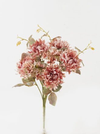 Artificial Flower 30*30*53cm Rose *9 bush GS-15423056CONTI-W1 Flowers Bush 3,000+ sqm showroom with thousands of artificial flowers, plants & trees ready for global sourcing.