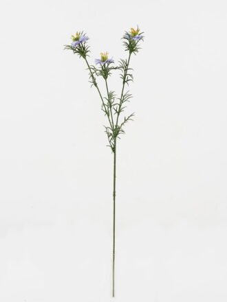 Artificial Flower 9*9*68cm Nigella sativa *3 single stem GVC-23-2961A-W1 Single Flowers 3,000+ sqm showroom with thousands of artificial flowers, plants & trees ready for global sourcing.