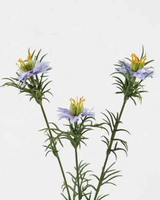 Artificial Flower 9*9*68cm Nigella sativa *3 single stem GVC-23-2961A-Z1 2024Jan YeahFlower is one of Chinese leading OEM manufacturers and exporters , supplying the silk flowers, wholesale artificial trees