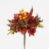 Artificial Flower 24*24*27cm Okra chrysanthemum bush GS-27923064-O1 Flowers Bush 3,000+ sqm showroom with thousands of artificial flowers, plants & trees ready for global sourcing.