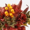 Artificial Flower 24*24*27cm Okra chrysanthemum bush GS-27923064-O1 Flowers Bush 3,000+ sqm showroom with thousands of artificial flowers, plants & trees ready for global sourcing.
