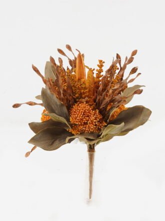 Artificial Flower 25*25*34cm Okra kelp bush GS-27923063-W1 Flowers Bush 3,000+ sqm showroom with thousands of artificial flowers, plants & trees ready for global sourcing.