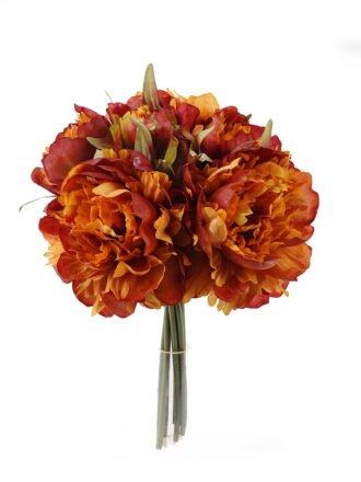 Artificial Flower 20*20*28cm Peony *7 bundle GS-48723043 Bouquet 3,000+ sqm showroom with thousands of artificial flowers, plants & trees ready for global sourcing.