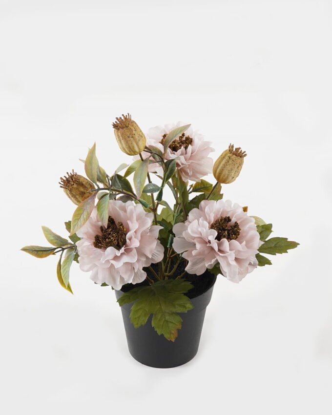 Artificial Flower 20*20*27cm Peony in PP pot GS-03323143-P2 2024Jan YeahFlower is one of Chinese leading OEM manufacturers and exporters , supplying the silk flowers, wholesale artificial trees