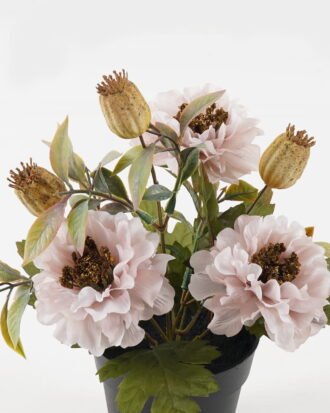 Artificial Flower 20*20*27cm Peony in PP pot GS-03323143-P2 2024Jan YeahFlower is one of Chinese leading OEM manufacturers and exporters , supplying the silk flowers, wholesale artificial trees