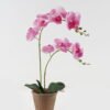 Artificial Flower 28*15*52cm Phalaenopsis *2 Laterite pot GS-52723007 2024Feb YeahFlower is one of Chinese leading OEM manufacturers and exporters , supplying the silk flowers, wholesale artificial trees