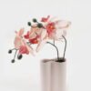 Artificial Flower 21*16*32cm Phalaenopsis *2 in ceramic pot GS-52723016 Potted Flowers&Plants 3,000+ sqm showroom with thousands of artificial flowers, plants & trees ready for global sourcing.