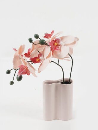 Artificial Flower 63*42*63cm Phalaenopsis *5 in ceramic pot/12 lvs GS-52723017 Potted Flowers&Plants 3,000+ sqm showroom with thousands of artificial flowers, plants & trees ready for global sourcing.