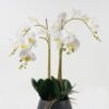 Artificial Flower 63*42*63cm Phalaenopsis *5 in ceramic pot/12 lvs GS-52723017 2024Feb YeahFlower is one of Chinese leading OEM manufacturers and exporters , supplying the silk flowers, wholesale artificial trees